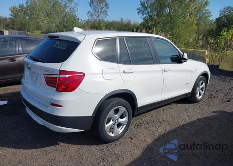 2011 BMW X3 xDrive28I z USA, uszkodzony, nr VIN 5UXWX5C53BL714778